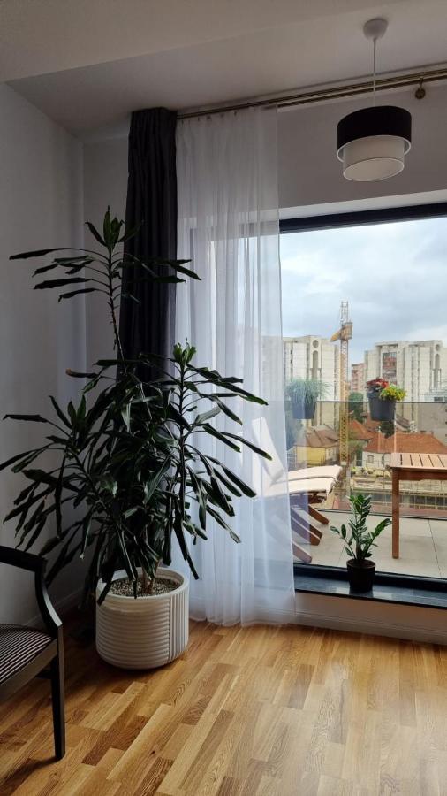 Apartmán Penthouse Cosmopolit Brašov Exteriér fotografie