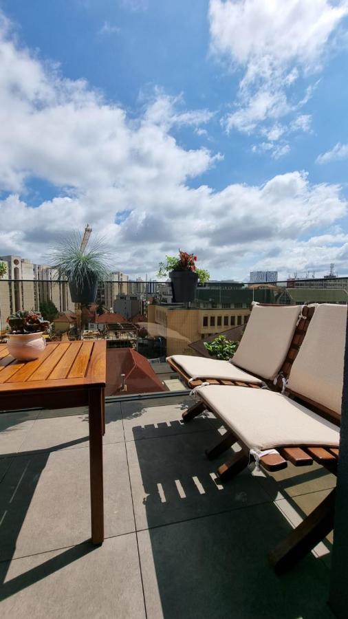 Apartmán Penthouse Cosmopolit Brašov Exteriér fotografie